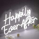 Happily Ever After LED Neon Light Sign